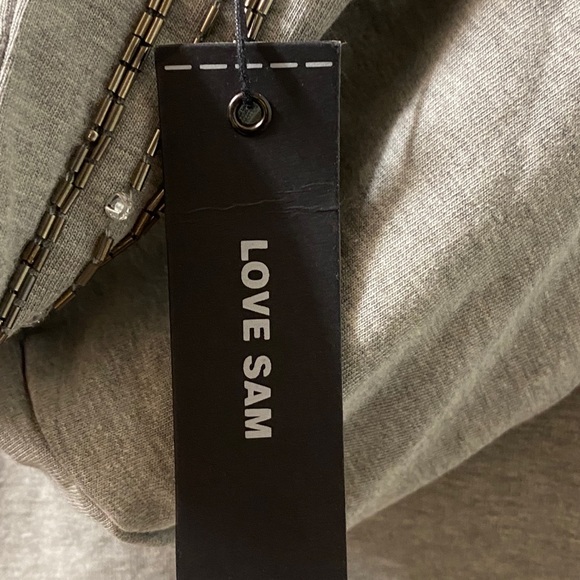 Love Sam Beaded hooded sweater NWT - Picture 9 of 11